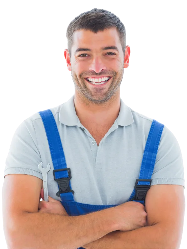 Smiling handyman