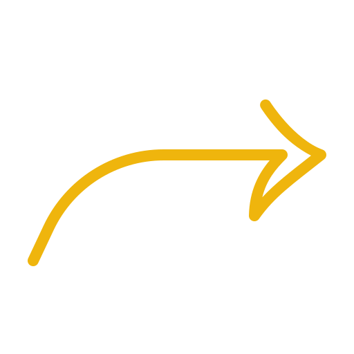 Curved arrow